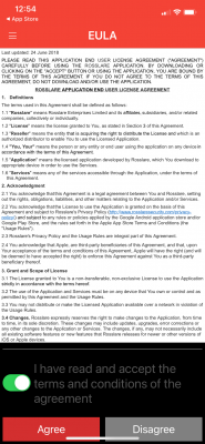 Agreed to Terms and Conditions