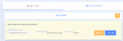 Adding a New User Tag